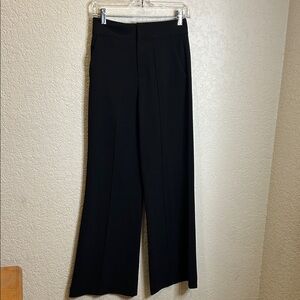 Alice + Olivia Black Wide Leg Pants